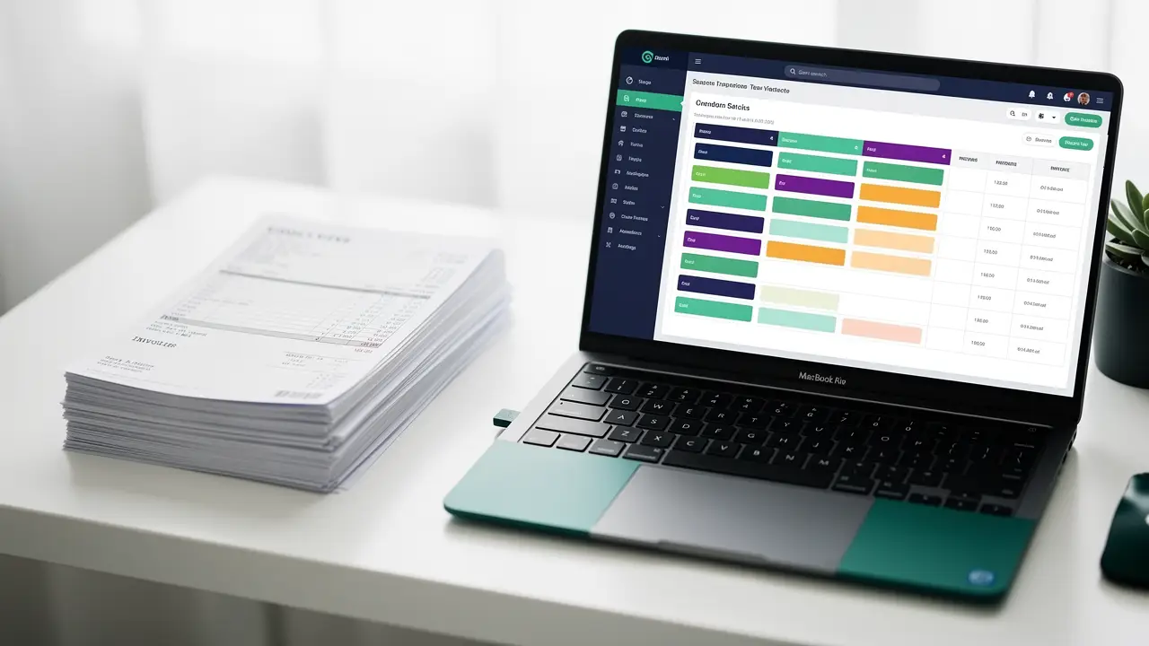 Invoice documents extracted into structured data by a document-processing agent