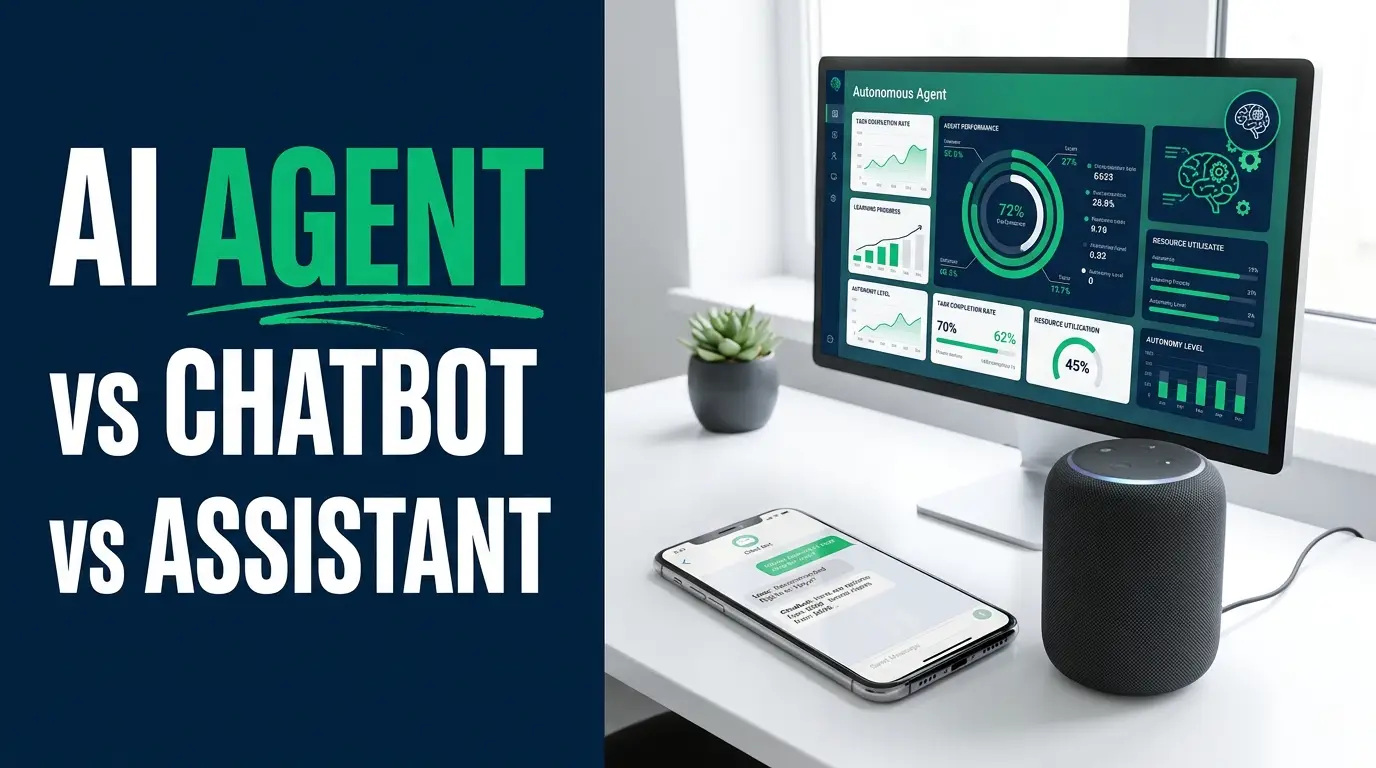 AI Agent vs Chatbot vs Assistant: What's Actually Different