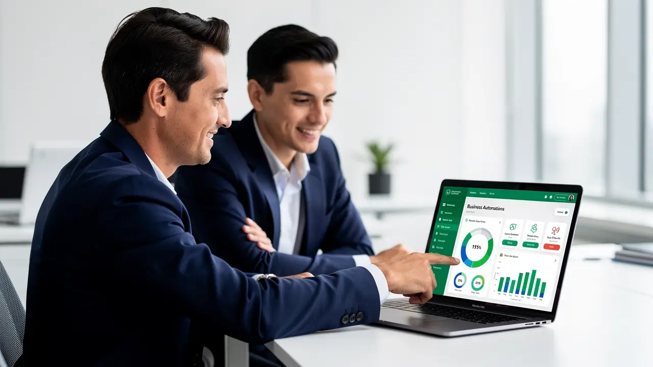 Showing a client automations with real time-saved metrics