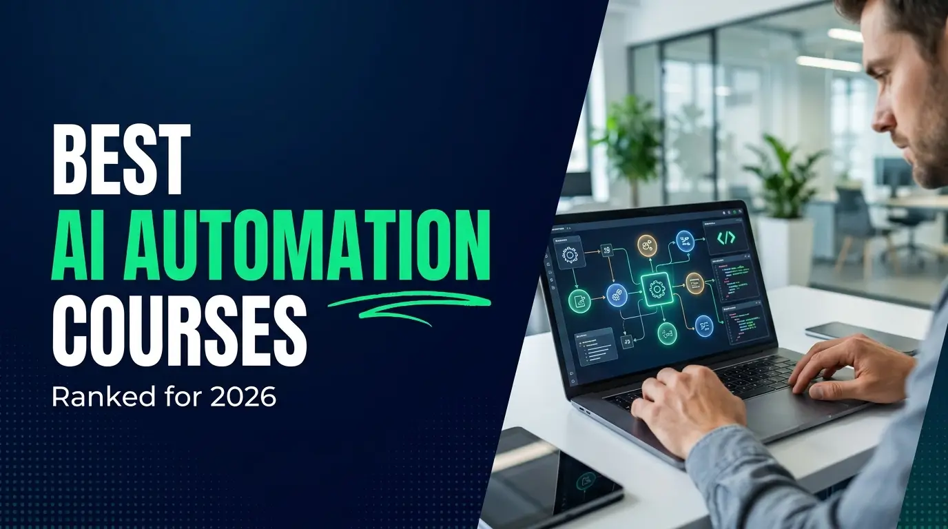 Best AI Automation Courses in 2026 (Ranked by What Actually Gets You Paid)