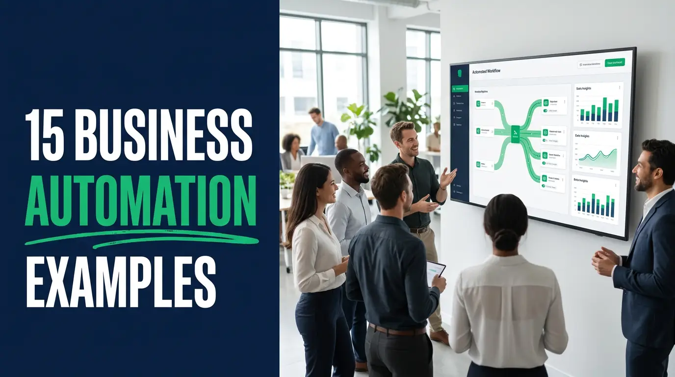 15 Business Process Automation Examples That Actually Save Time