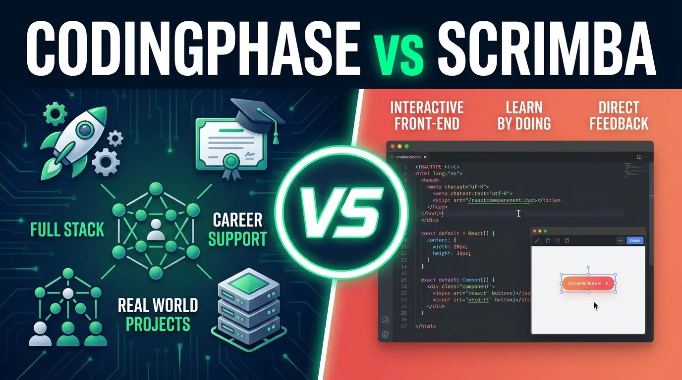 CodingPhase vs Scrimba: Which One Is Right for You?
