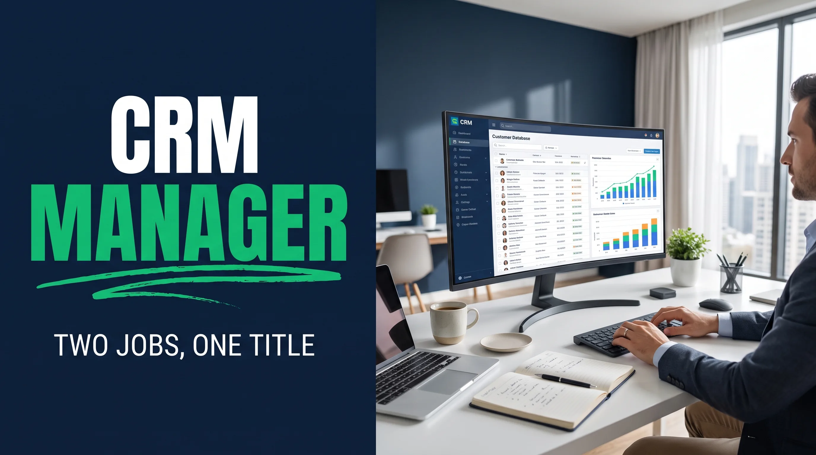 CRM Manager: What the Job Is (It's Two Different Jobs), and What It Pays