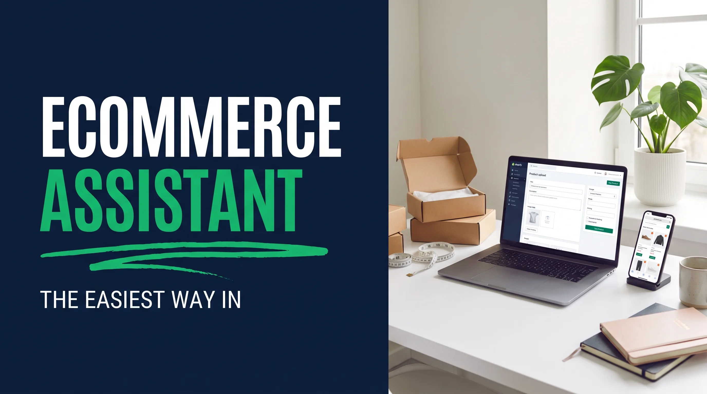 Ecommerce Assistant: The Easiest Door Into Ecommerce (and What It Leads To)