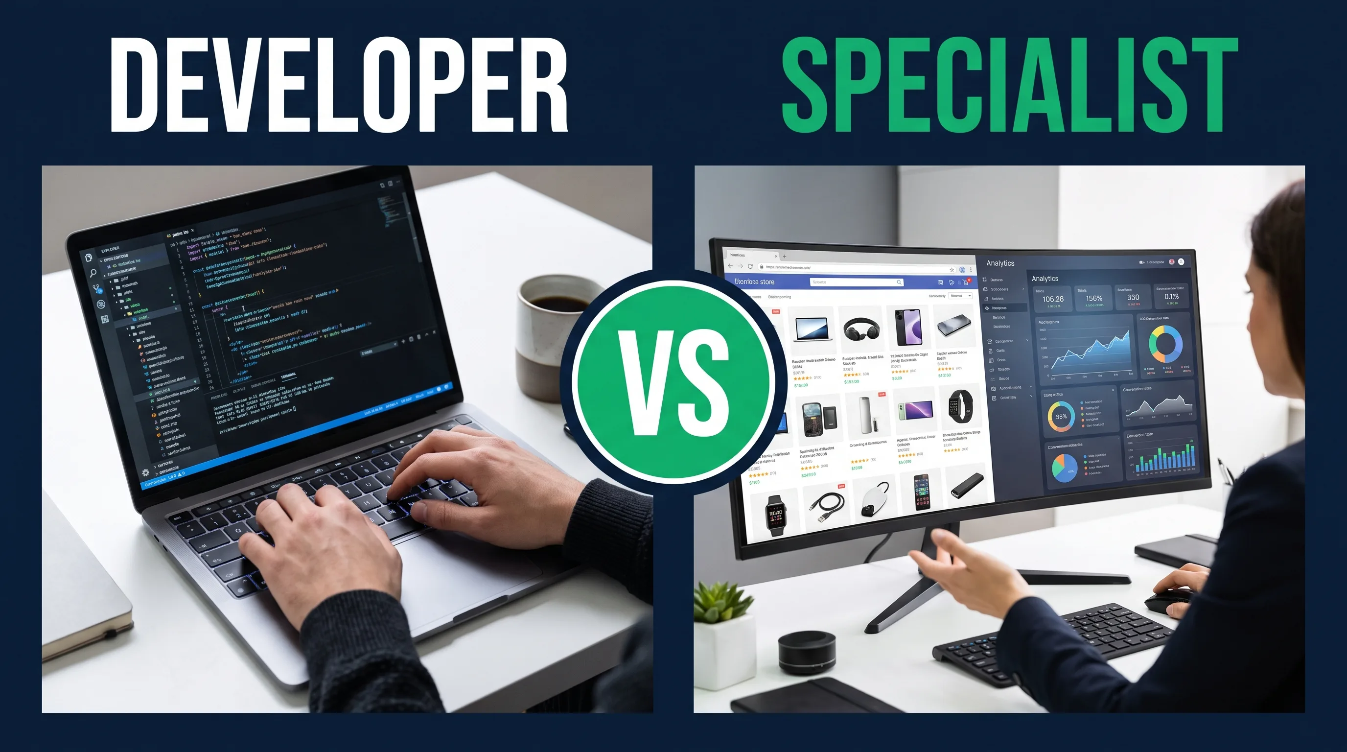 Ecommerce Developer vs Ecommerce Specialist: Which One Should You Be?