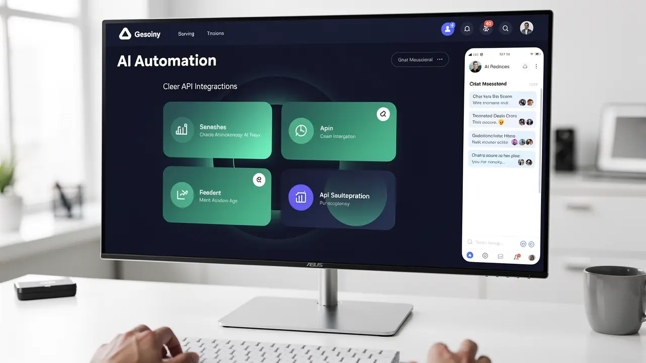 A learning roadmap from no-code basics through APIs to AI agents, shown as a glowing path