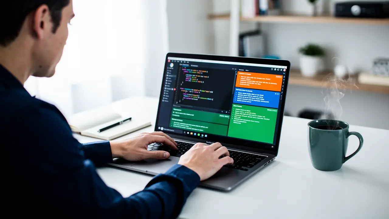 Learning HTML and CSS for email development at a desk