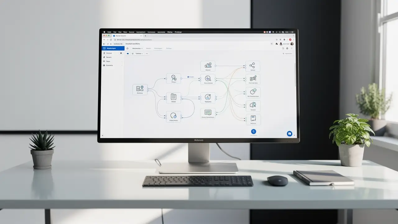 A comparison of n8n self-hosting options showing Docker, a cloud VPS, and a managed platform like Railway side by side