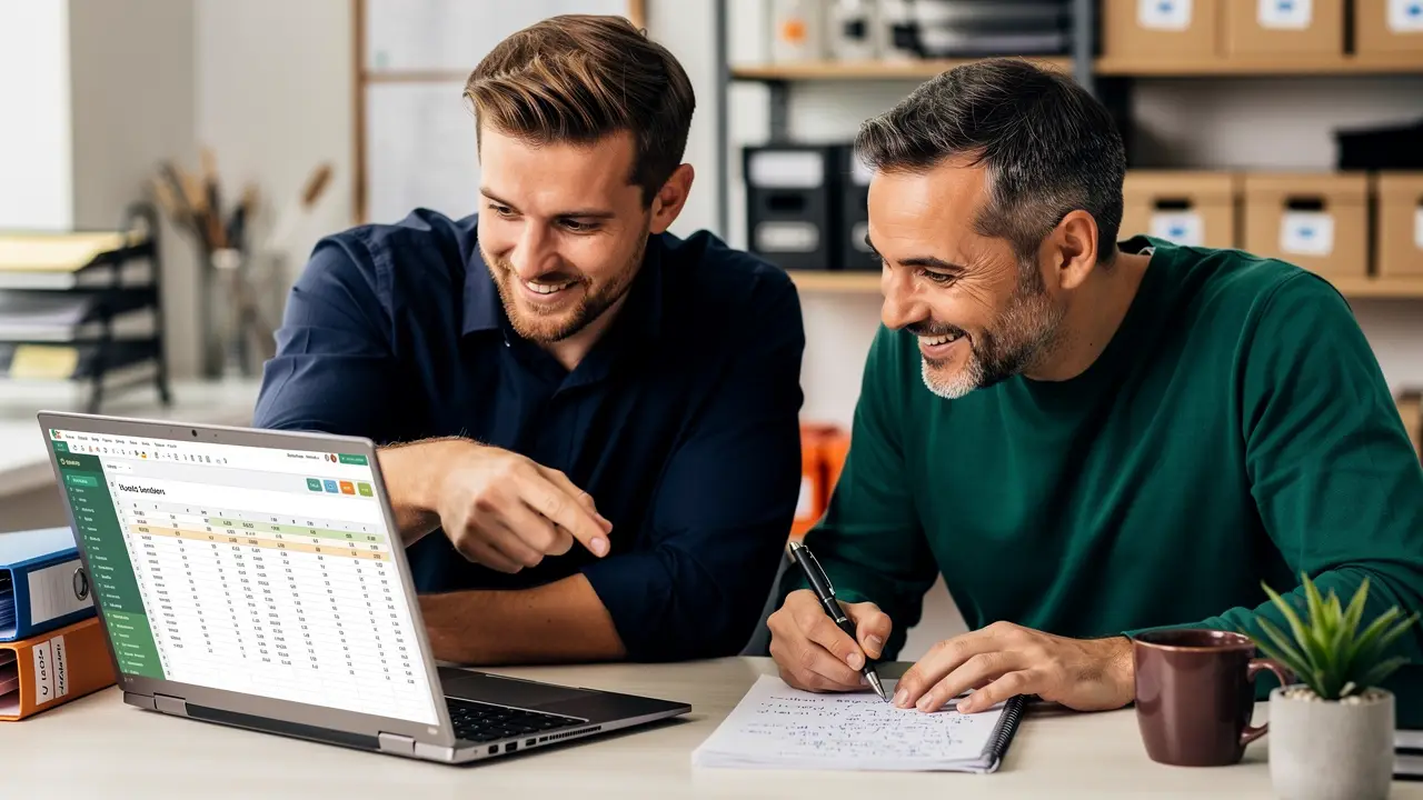 Auditing a small business owner manual process together to find what to automate