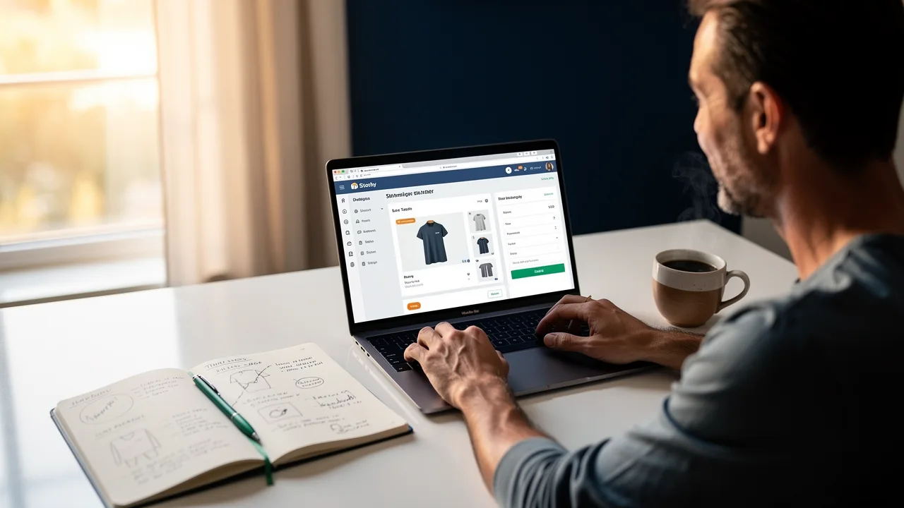 Building a store as the entry route into an ecommerce career