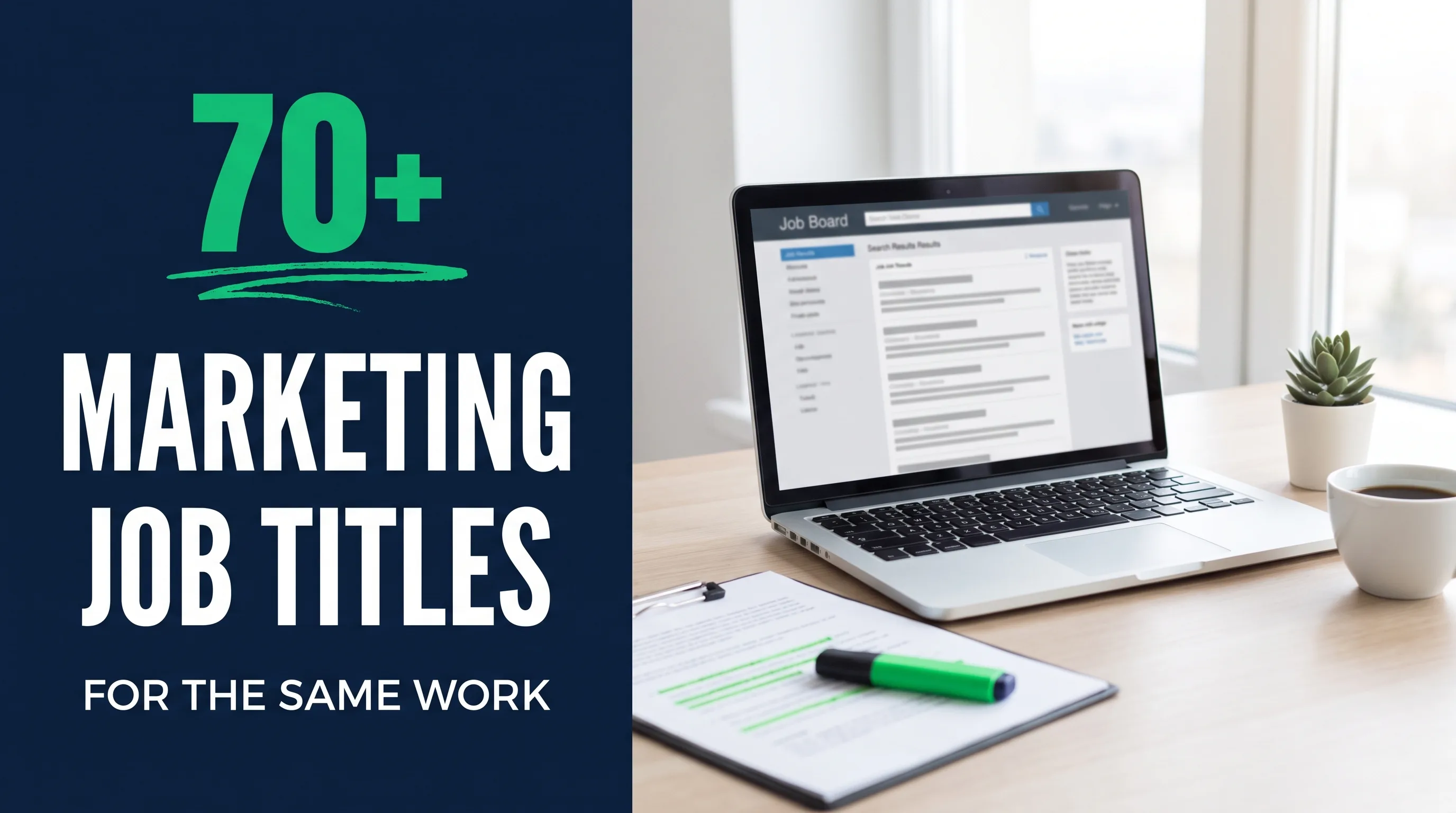 Marketing Job Titles: 70+ Names for the Same Email, Web, and Ecommerce Work