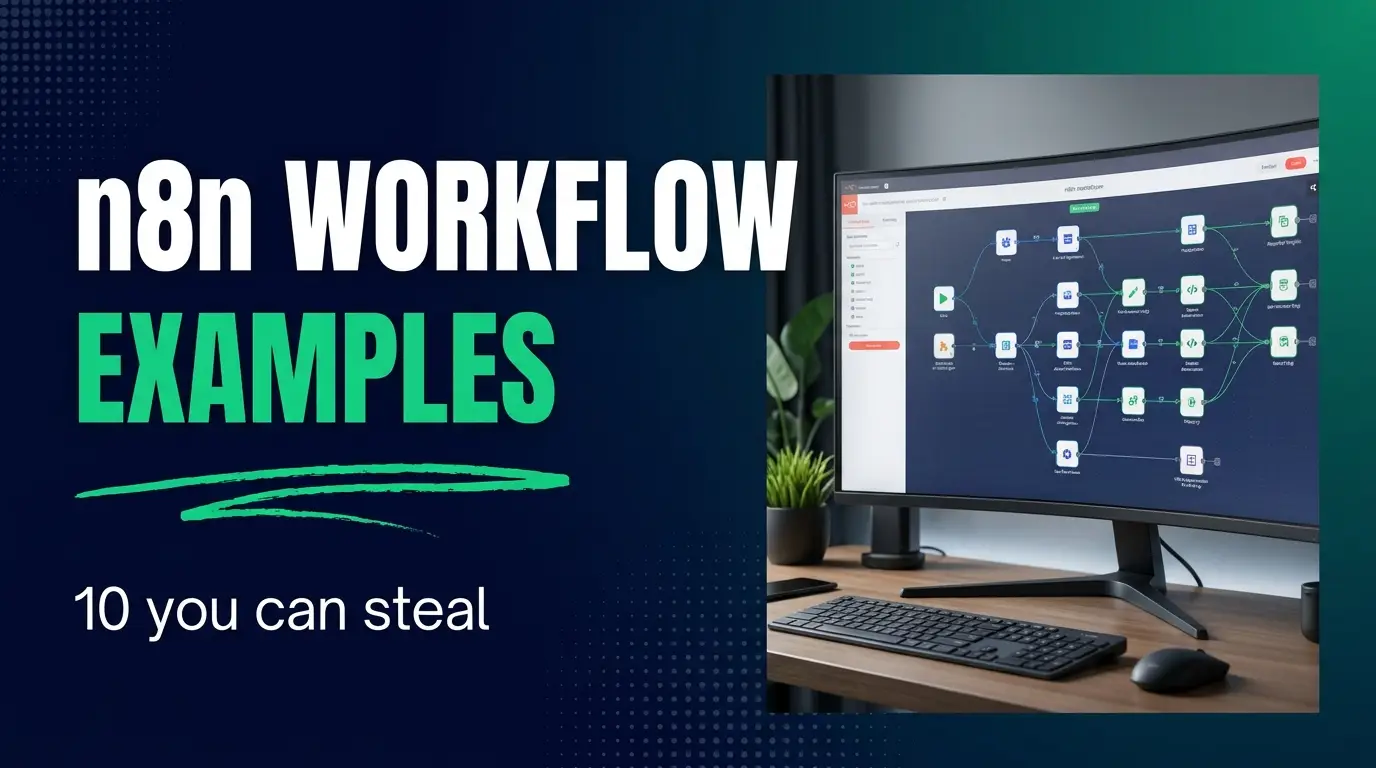 10 n8n Workflow Examples You Can Actually Build and Sell