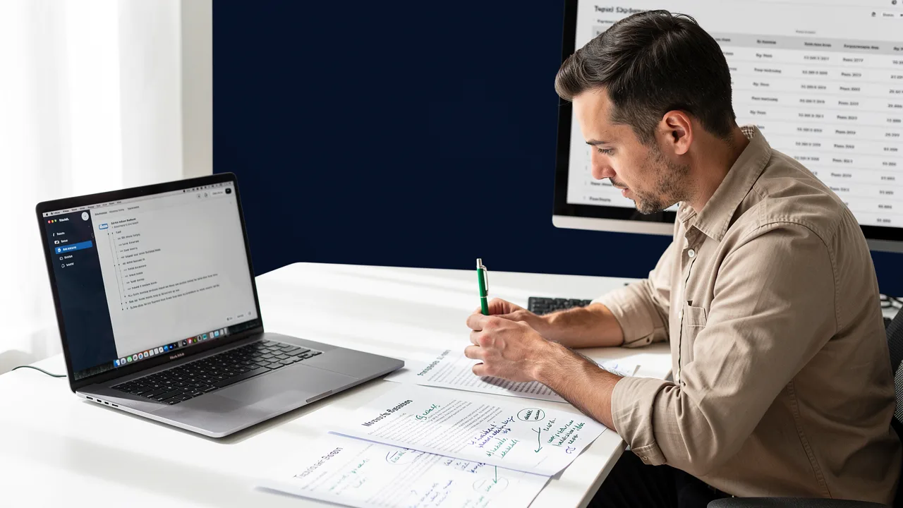 SEO content manager planning content around search demand