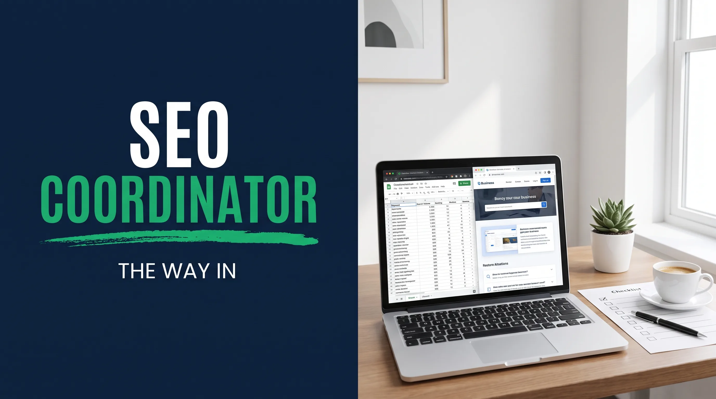 SEO Coordinator: The Cheapest Way Into a Well Paid Career