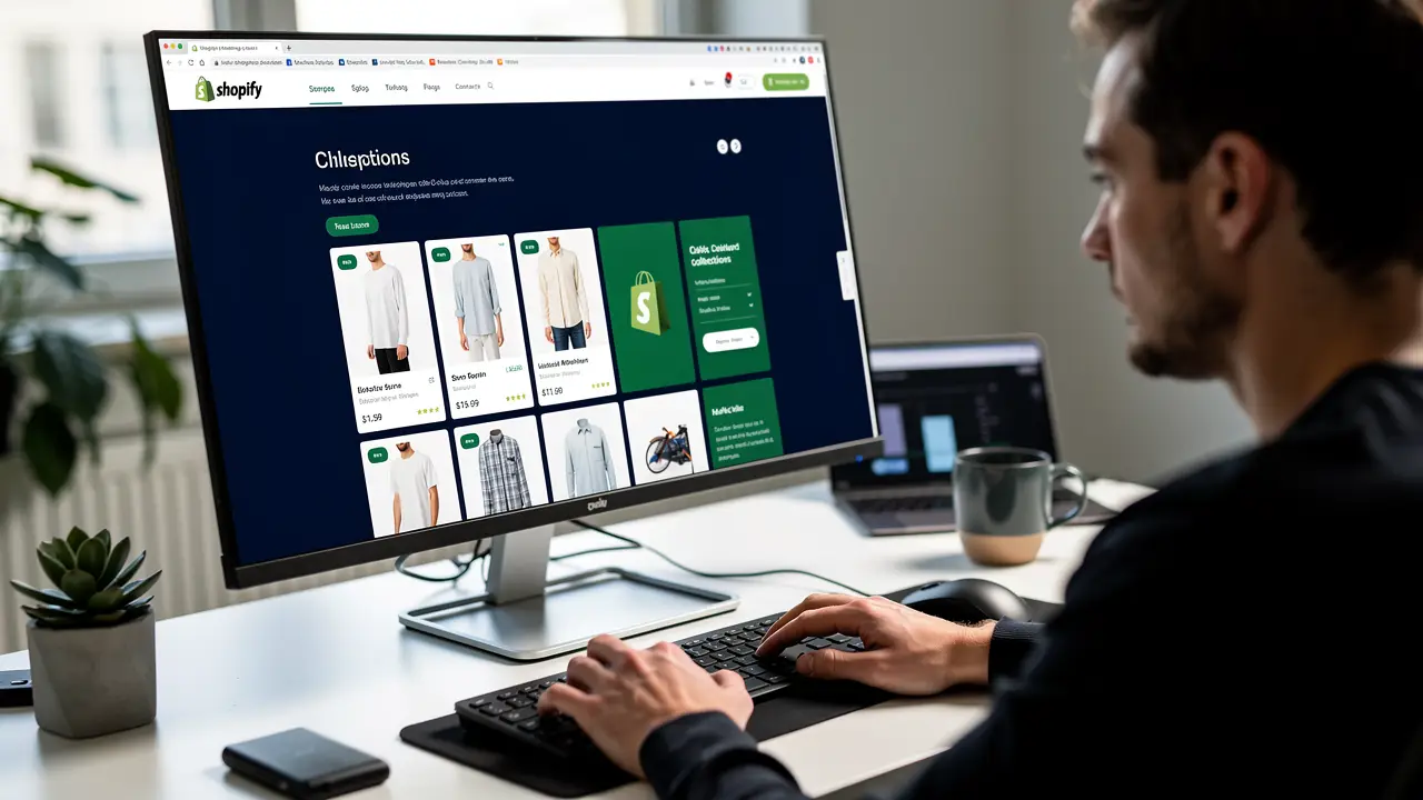 Building a branded Shopify storefront with product pages and collections