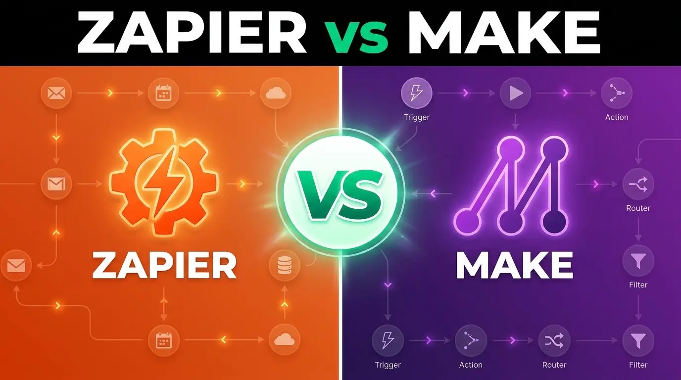 Zapier vs Make: Which Automation Tool to Learn