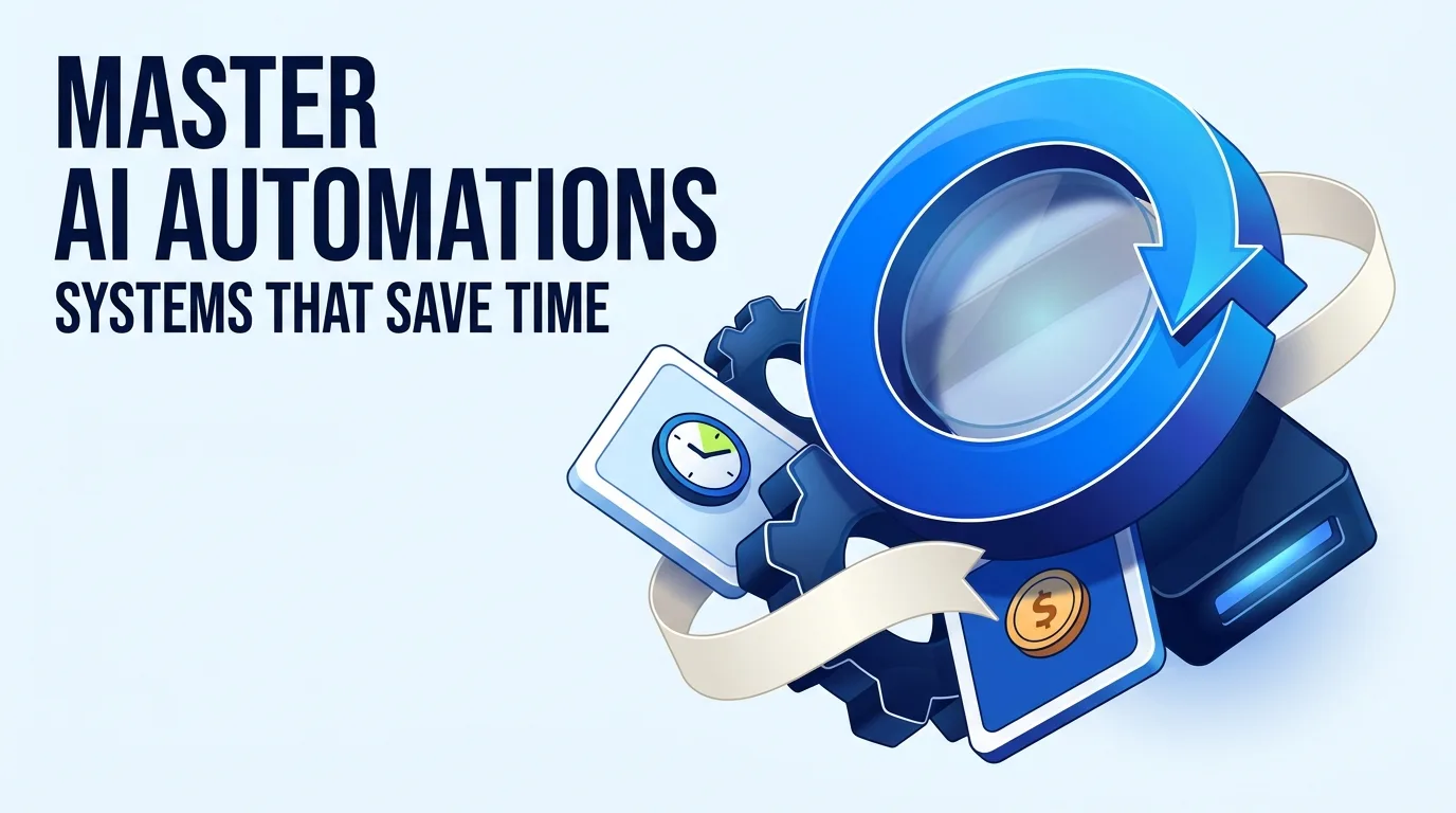 AI Automations: Build Systems That Save Time & Money