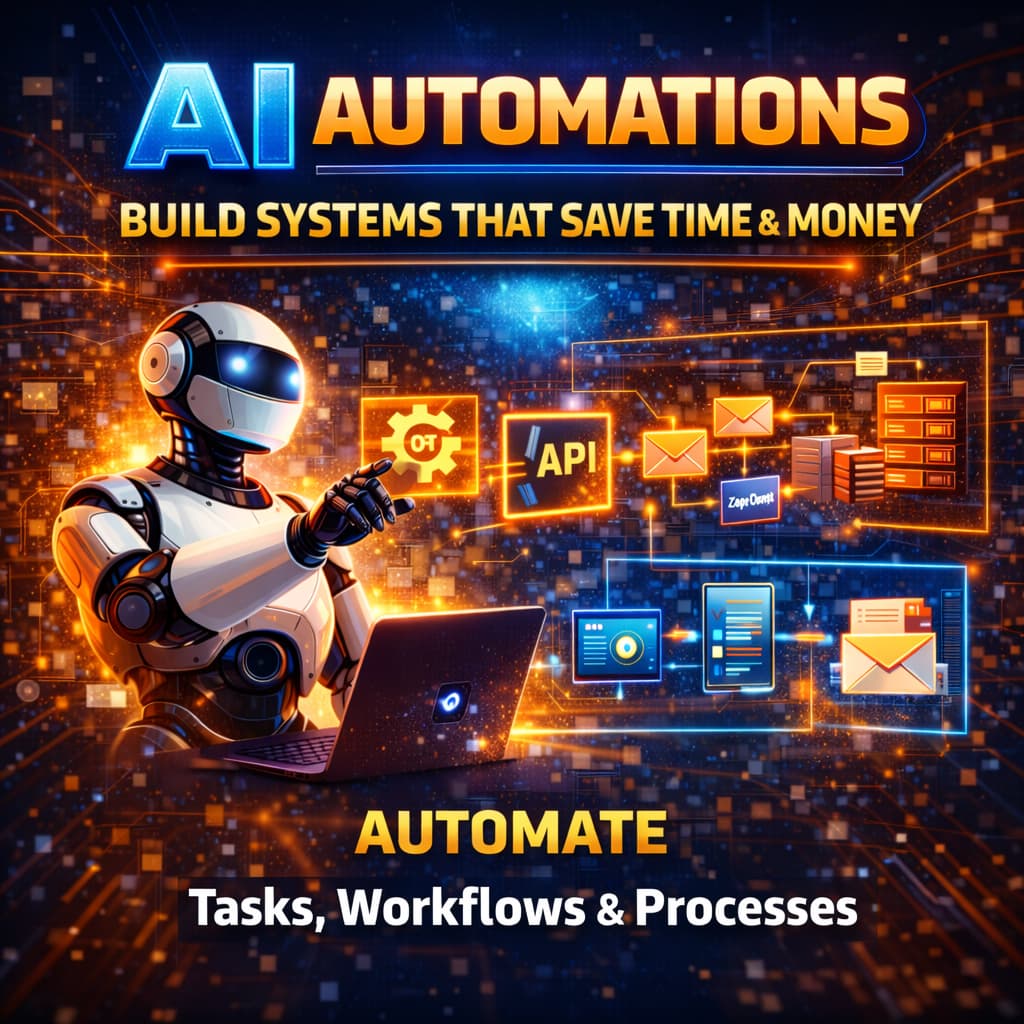AI Automations: Build Systems That Save Time & Money